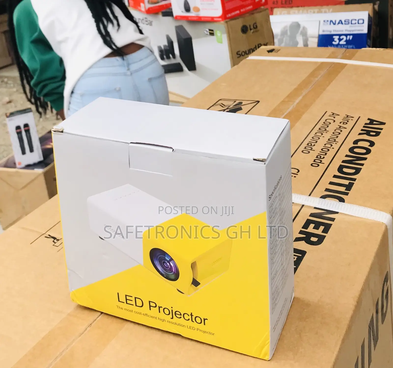 Most Affordable White LED Projector