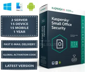 Kaspersky Small Office 2 Server 15 Device + 15 Mob + 1yr Key