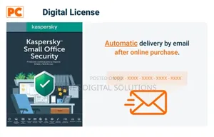 Kaspersky Small Office - Digital 15pc, 1yr, Windows, Mac Key