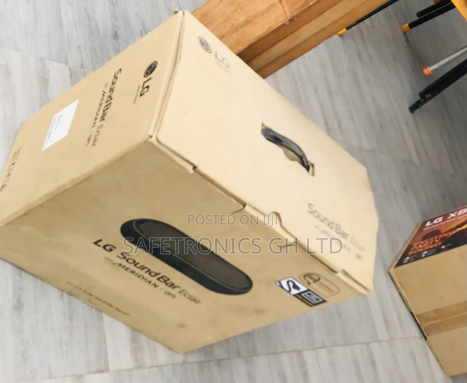 Brand New Black Wireless LG QP5 Bluetooth Sound Bar 