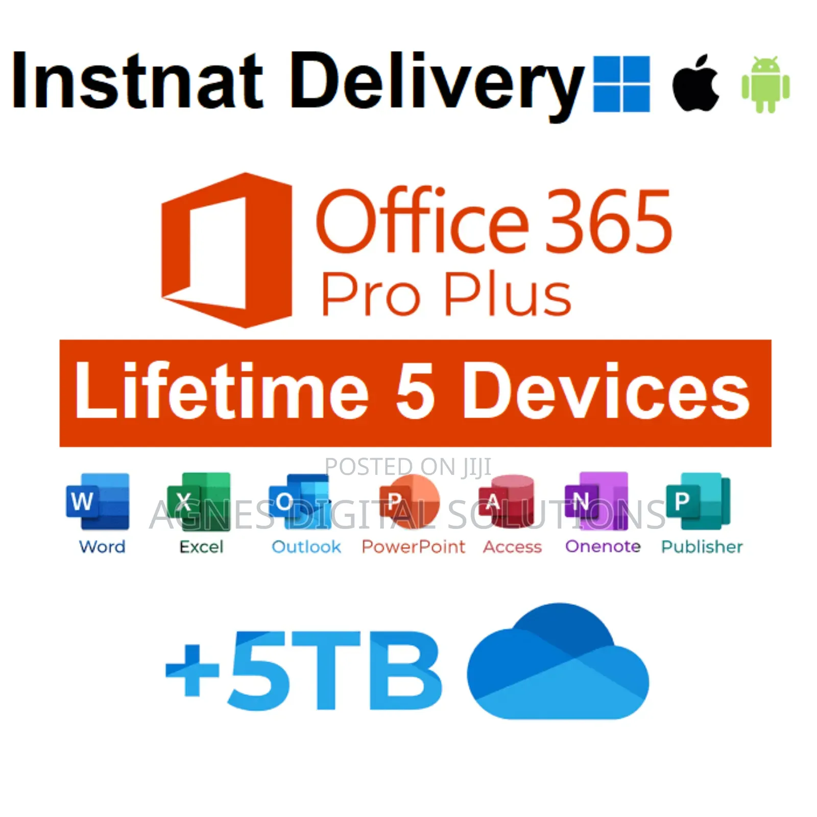 Microsoft 365 Enterprise Lifetime - 5 Devices (Windows/Mac)