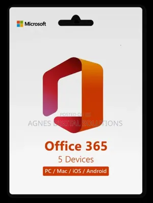 Microsoft Office 365 / 5 Devices Lifetime PC / MAC