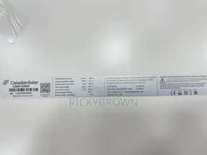 550watts Canadian Solar Mono Panels