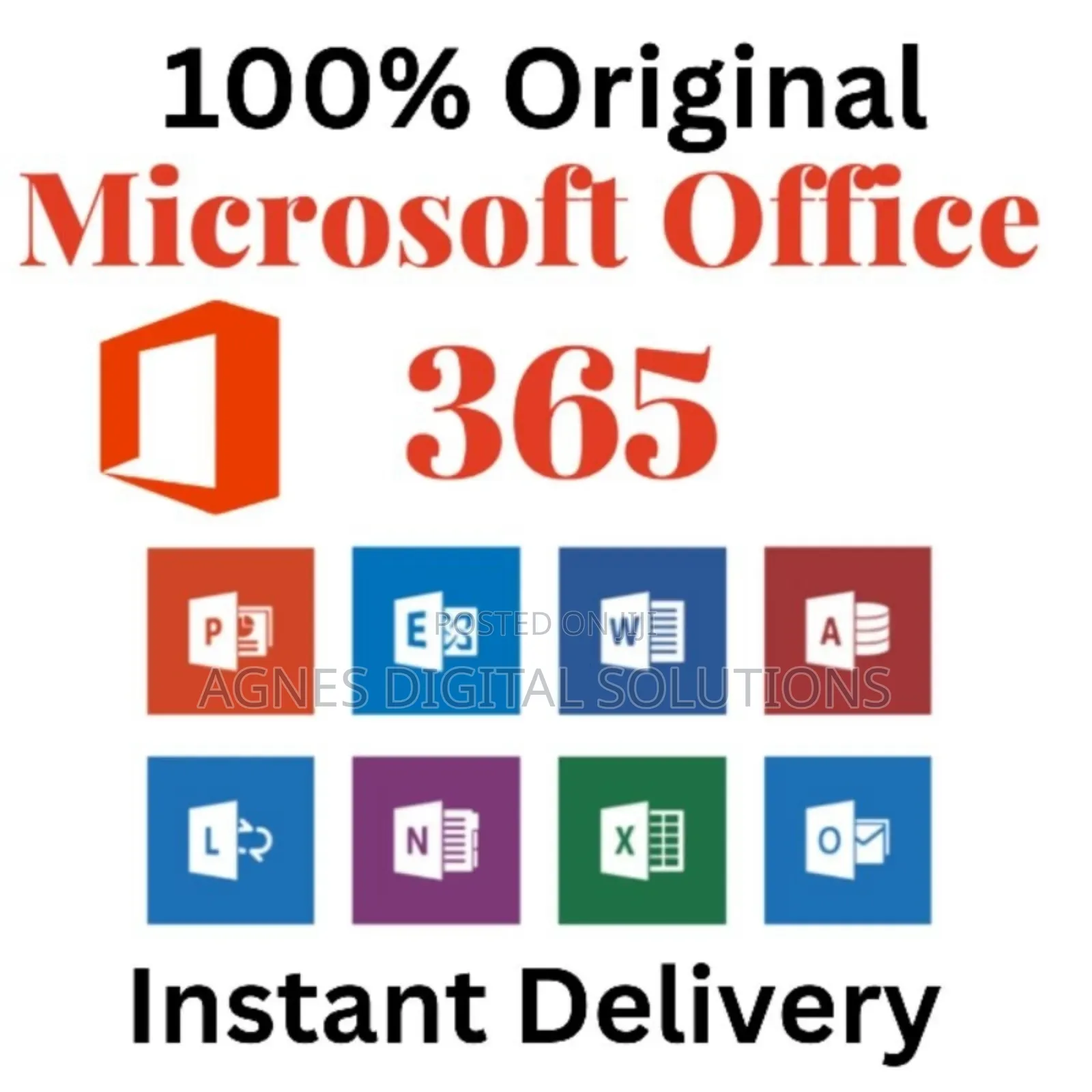 Microsoft 365 Pro Plus 2024 Lifetime 5 Devices 5TB PC/Mac