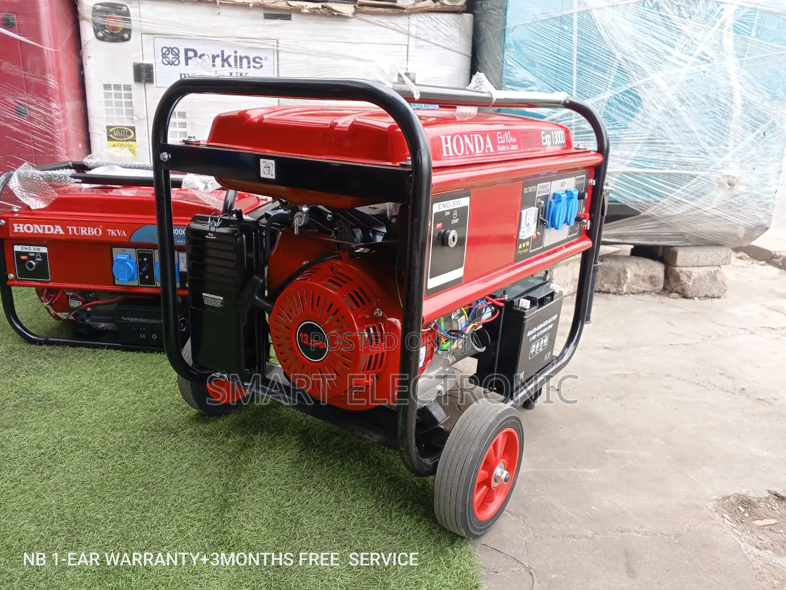 Generator Silent Petrol 10kw 13000W Generator//Geneset Honda