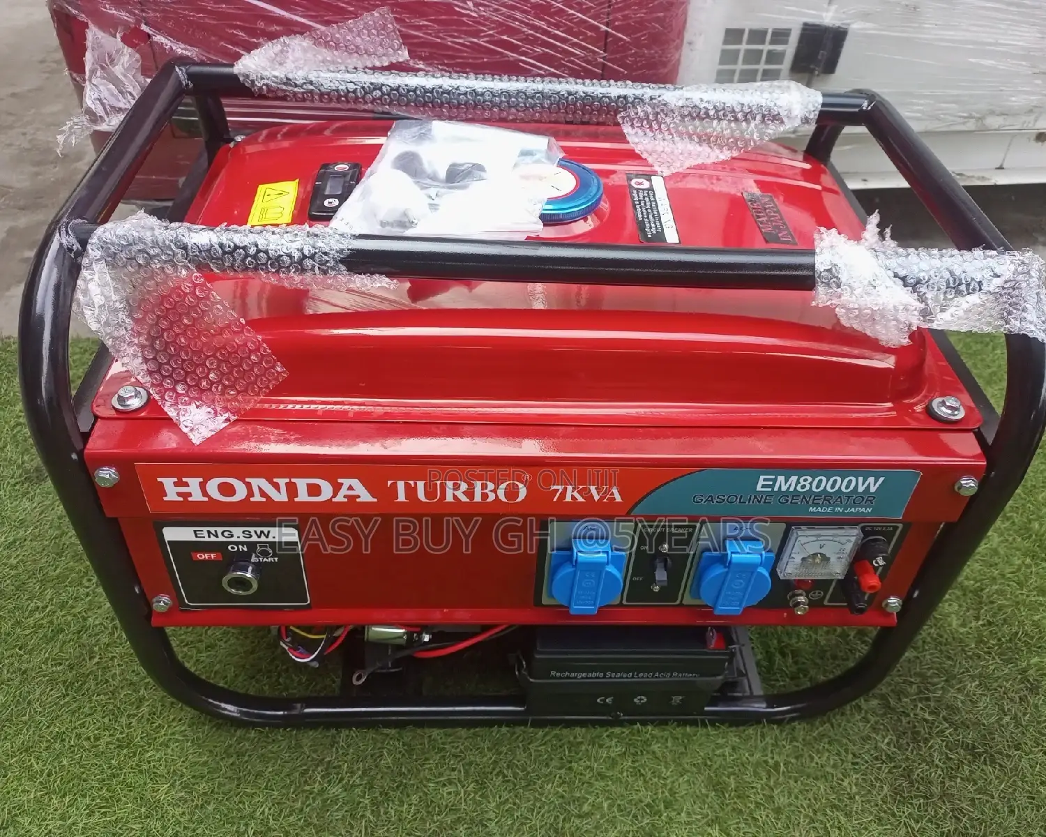 7kva 8000w Honda Generator Keystart Generators