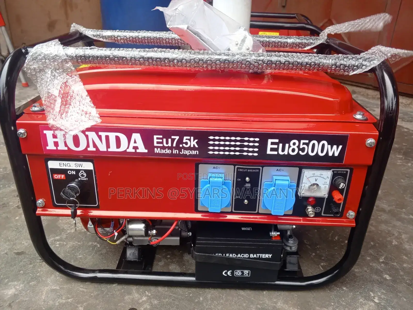 Honda 7kva Generator Super Silent Honda