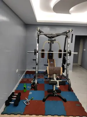 Weight Rack With Heavy Duty Bench