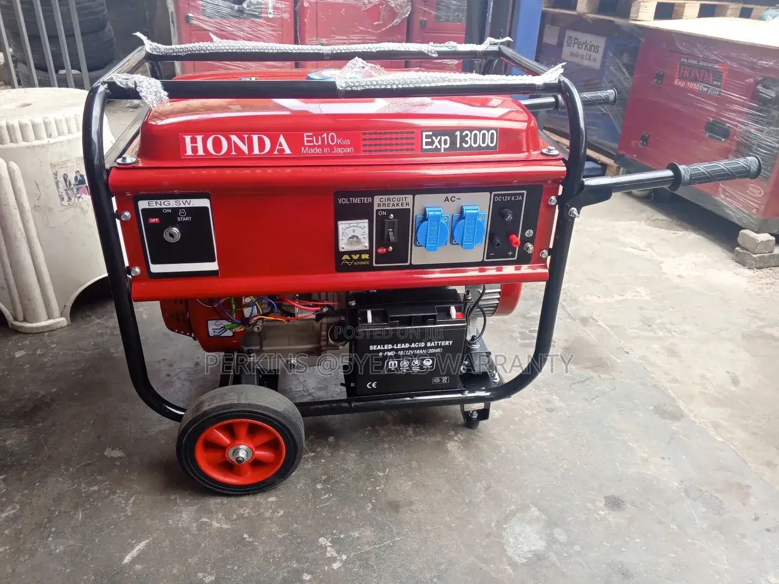 Honda 13000watts Portable and Compact Silent Generator