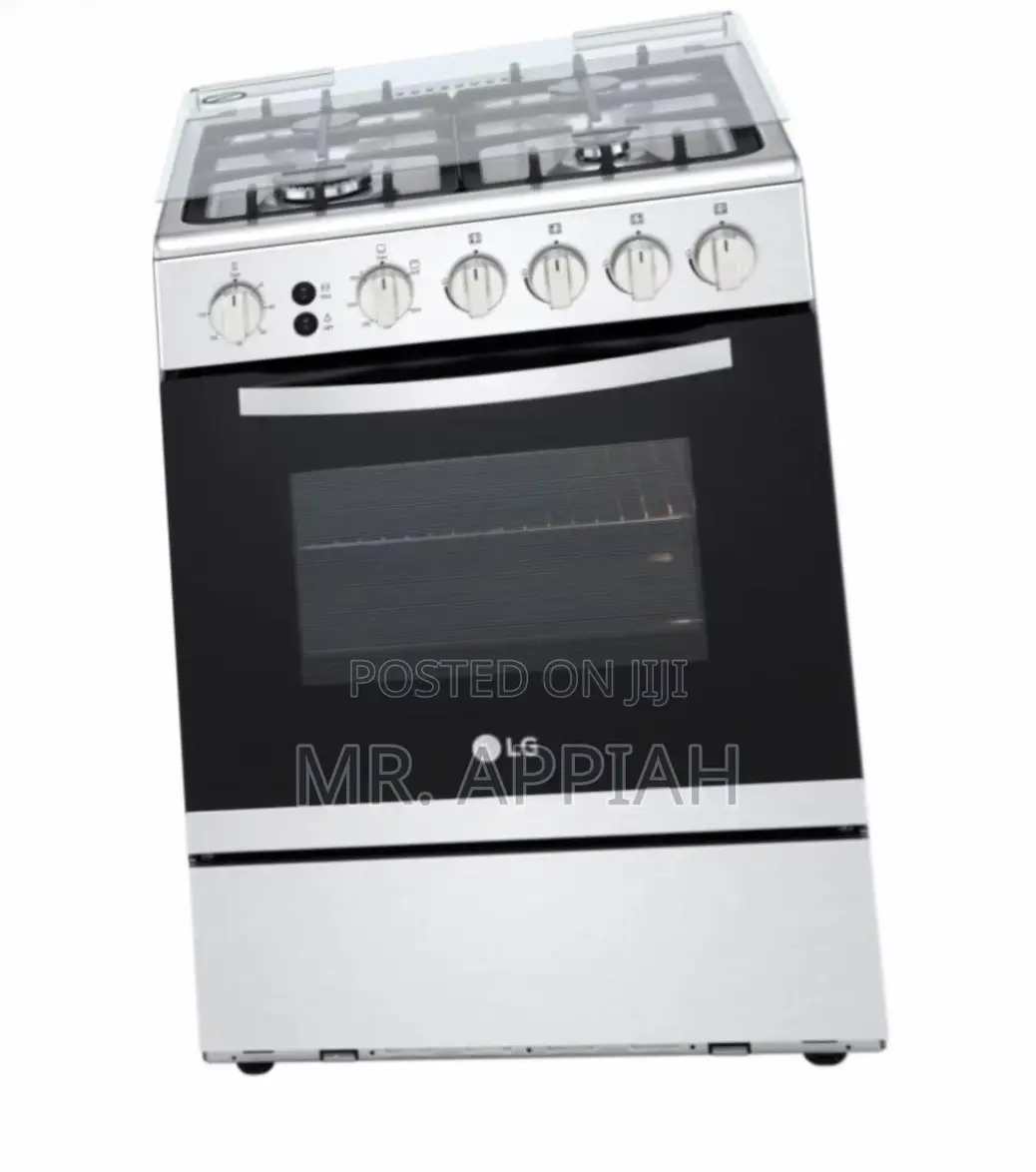 Sleek LG FA211RMA 60x60 4 Burner With Oven Grill(Gray) 