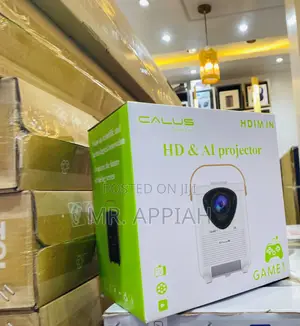 Affordable Calus Hd AI Projector(White) 