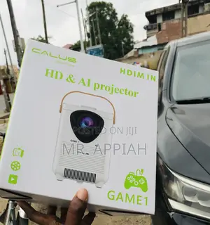 Affordable Calus Hd AI Projector(White) 