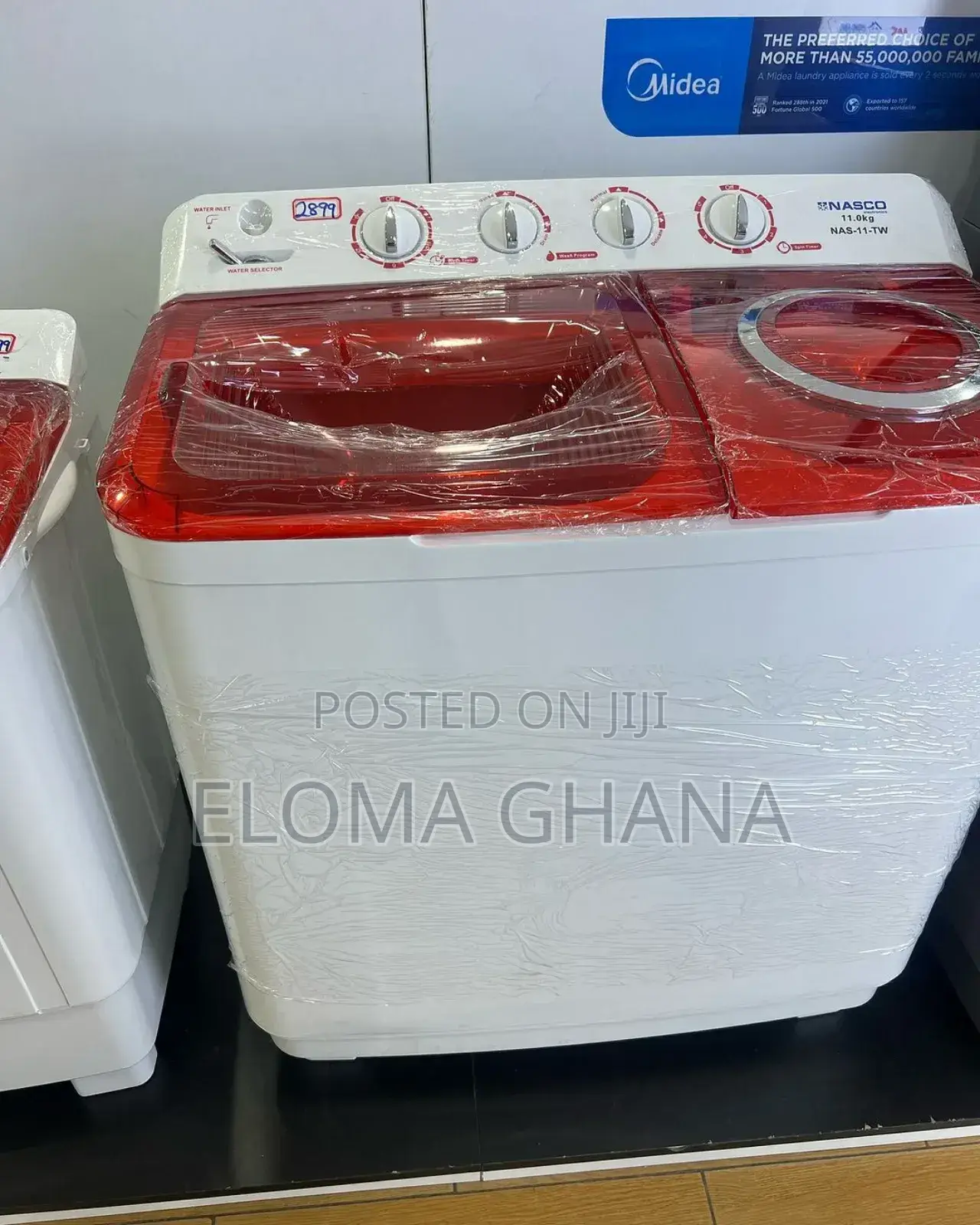 All New Nasco Twin Tub - 11kg - Washing Machine