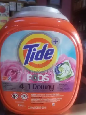 Tide Pod 4 In 1 With Downy HE Lundry Detergent Pod.104count