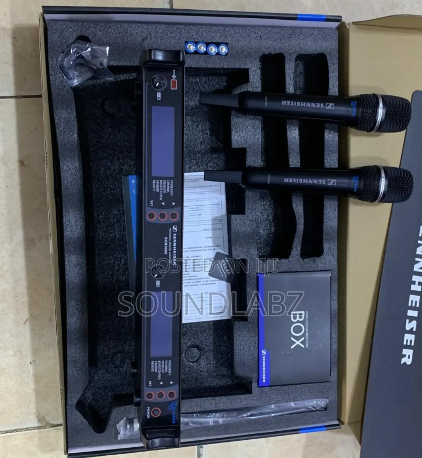 Sennheiser Skm9000 New Model Wireless Dual Microphone