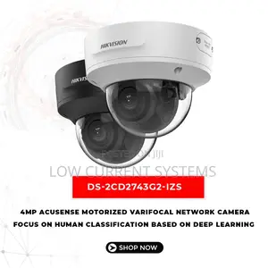 Hikvision 4 MP Acusense Motorized Varifocal Dome CAMERA IP