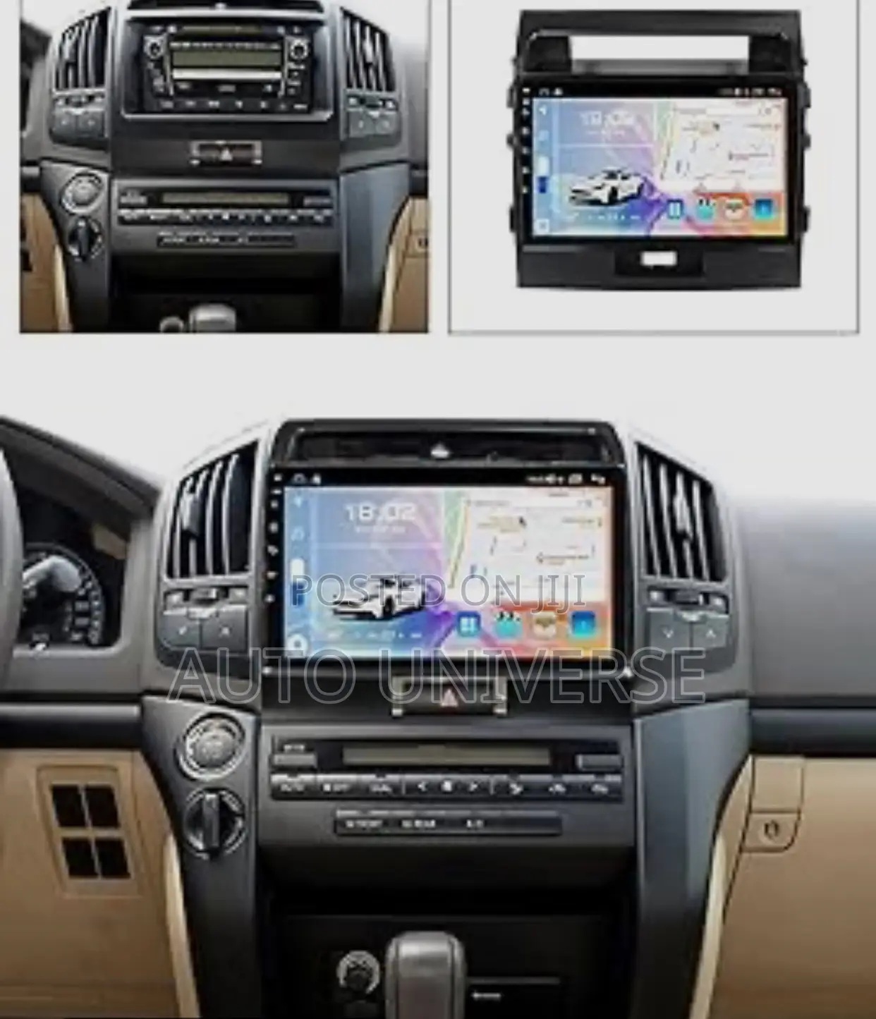 Toyota Landcruiser 2008 to 2014 Android Screen