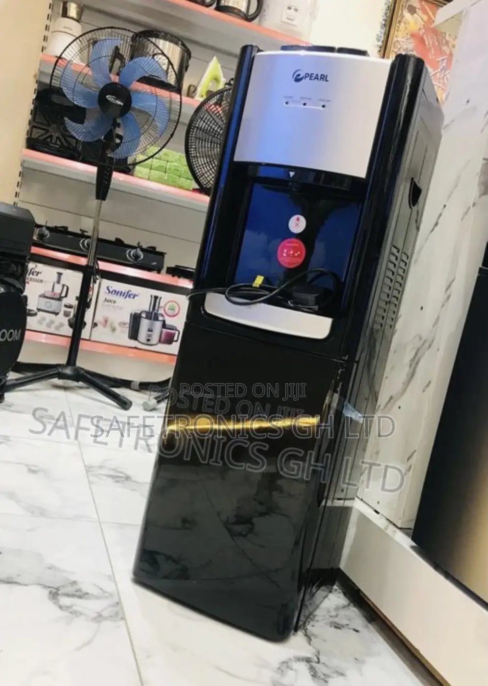 Available Pearl Black PWD-2215 Water Dispenser Hot/Cold