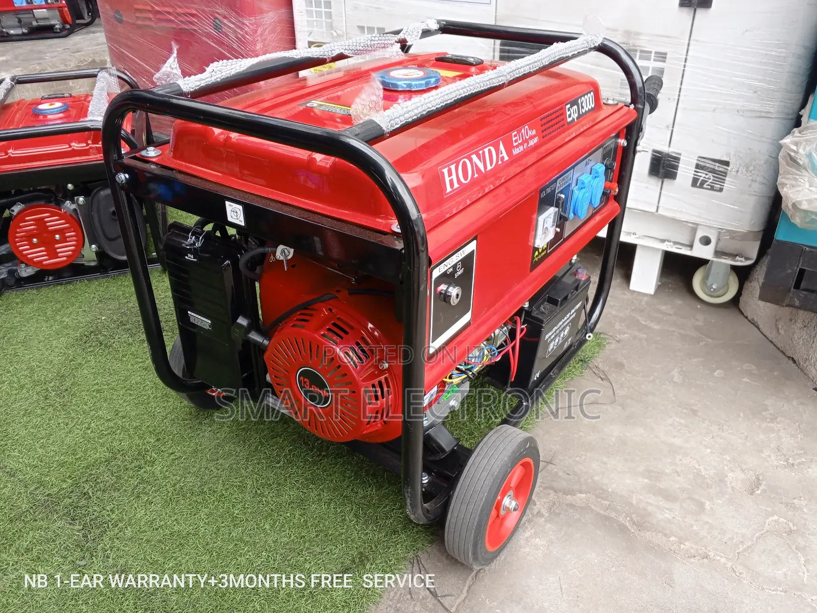 Honda Generator 10kw 13HP 13000W Keystart Silent Generator