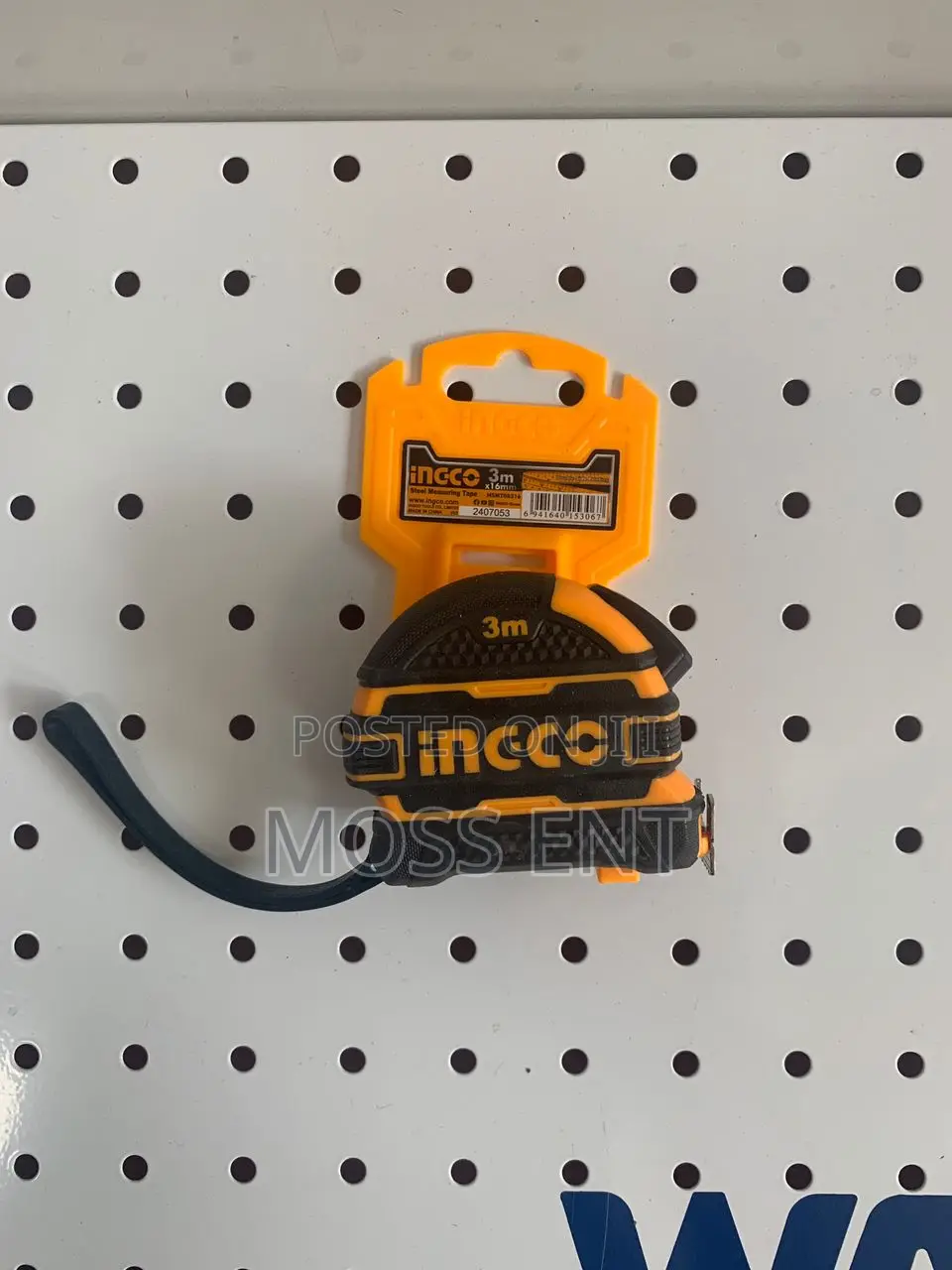 Steel Measuring Tape 3x16mm - Hsmt08316