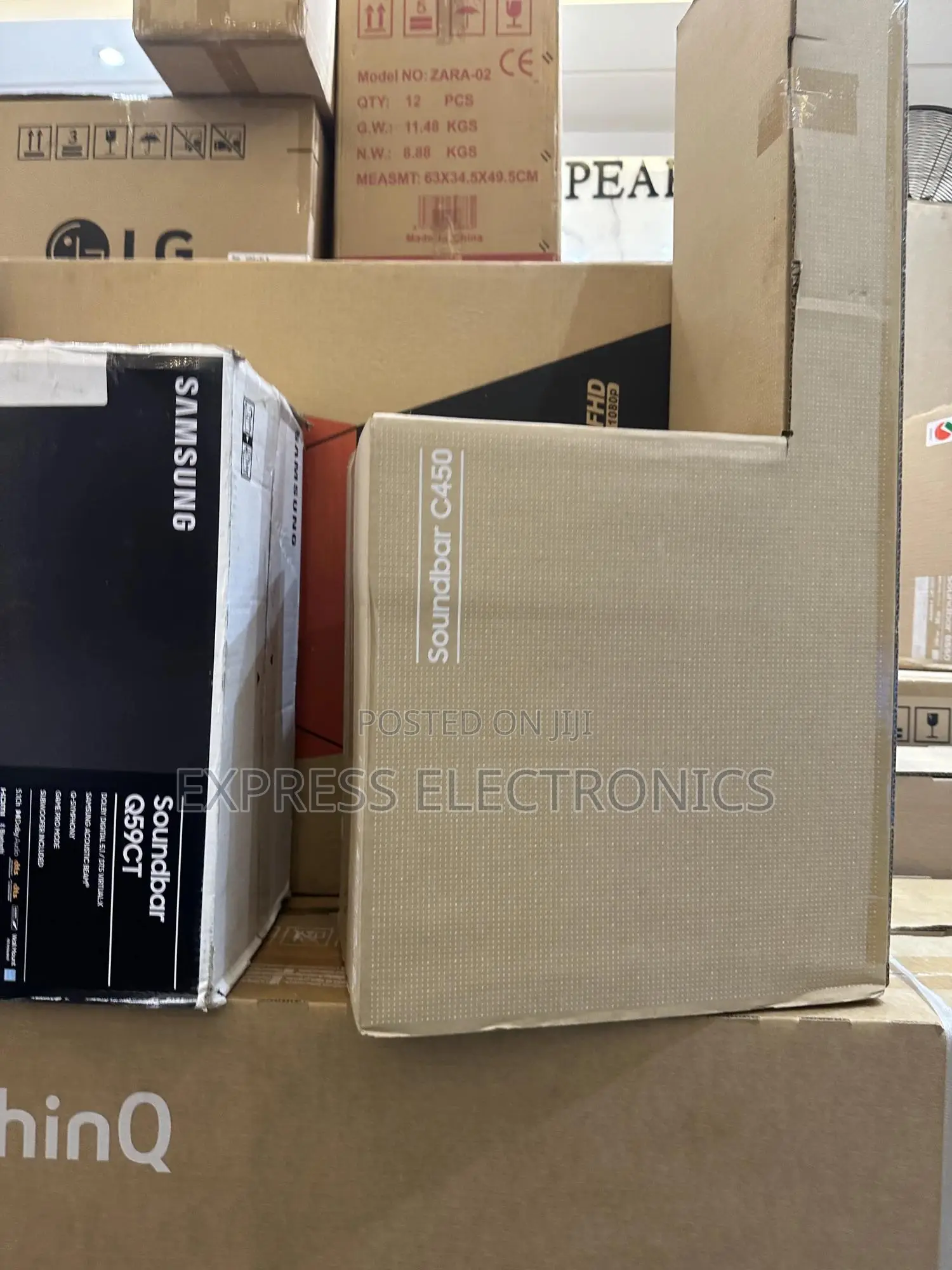 Nice Design Soundbar With Woofer Samsung C450 Black