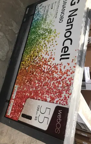 Latest 55" NANO80 LG Nanocell TV With Thinq AI