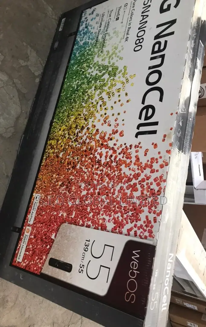 Latest 55" NANO80 LG Nanocell TV With Thinq AI