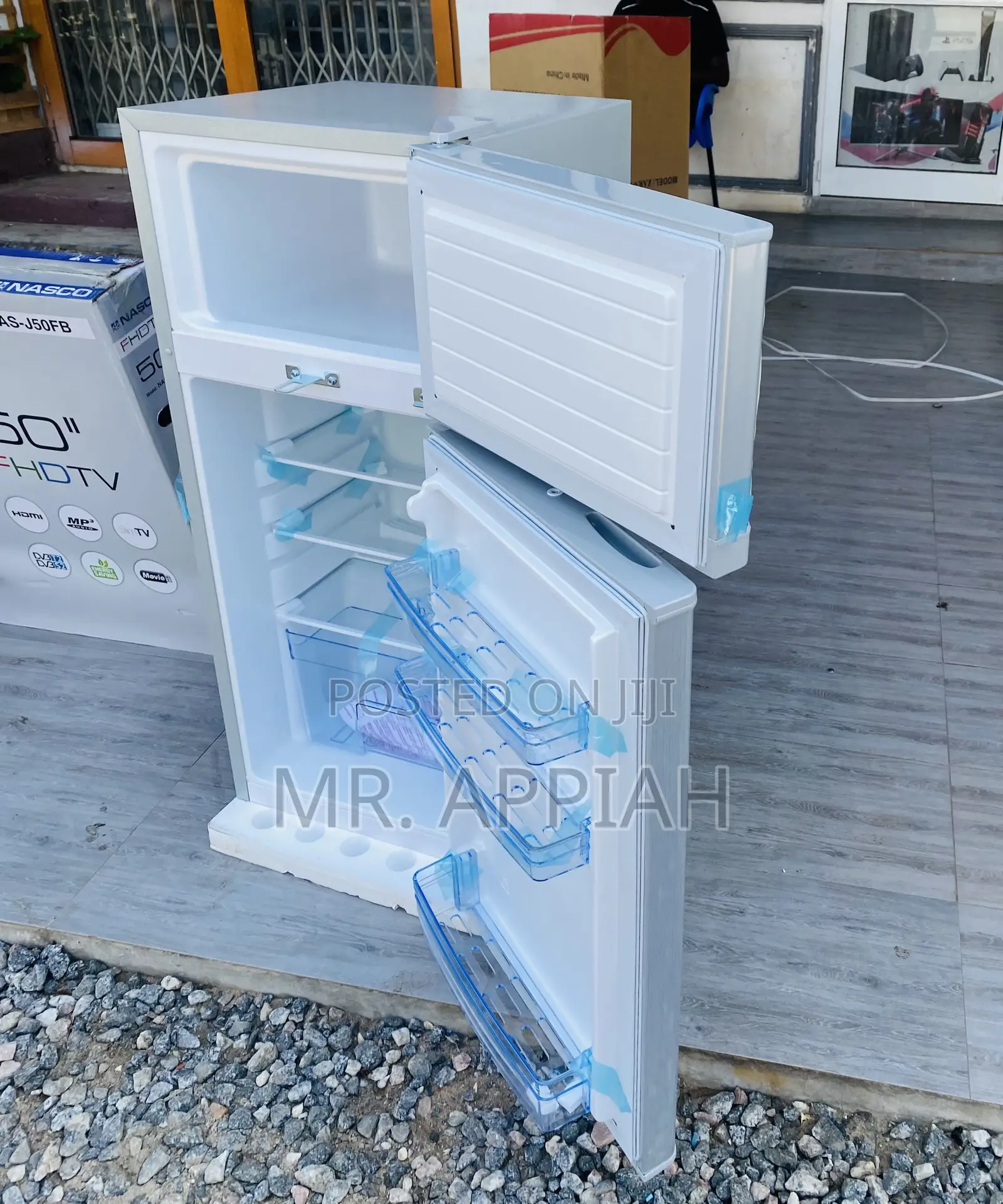Sleek Zara 135 KG 110ltr Double Door Electric Refrigerator.