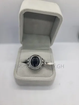 Black Stone Ring