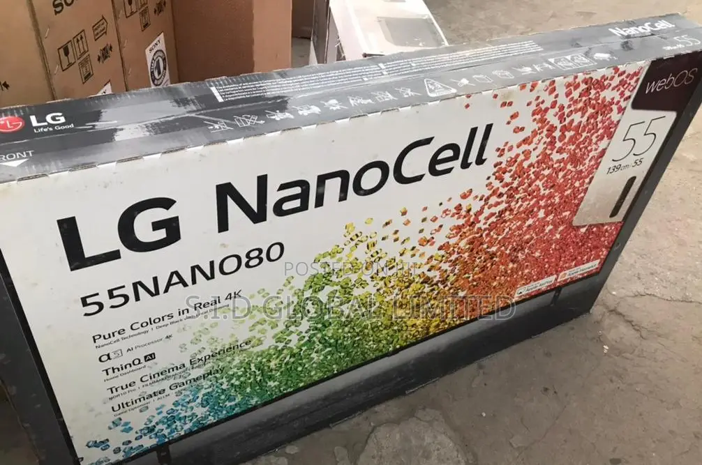 Perfect LG Nanocell 80 Series 55” Alexa Built-in Smart TV