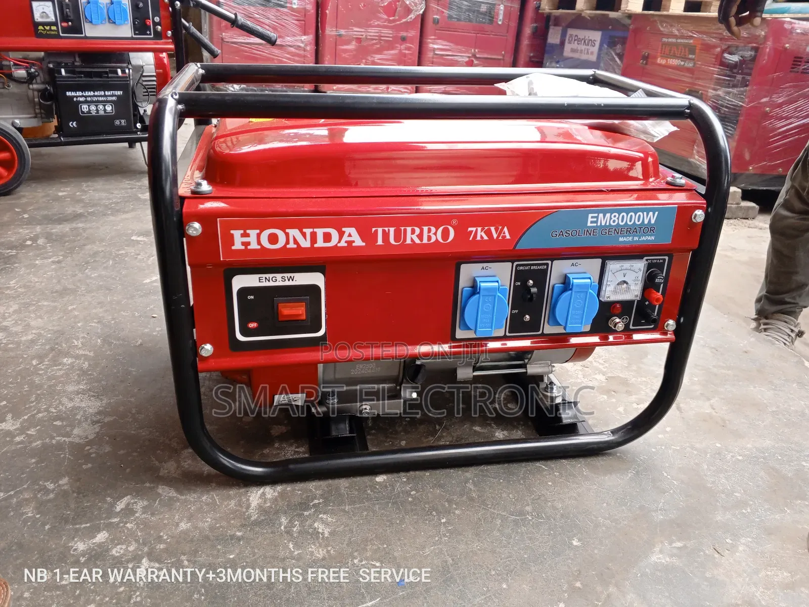 Honda Generator Silent Petrol 7kva 8000W Generator Pullstart