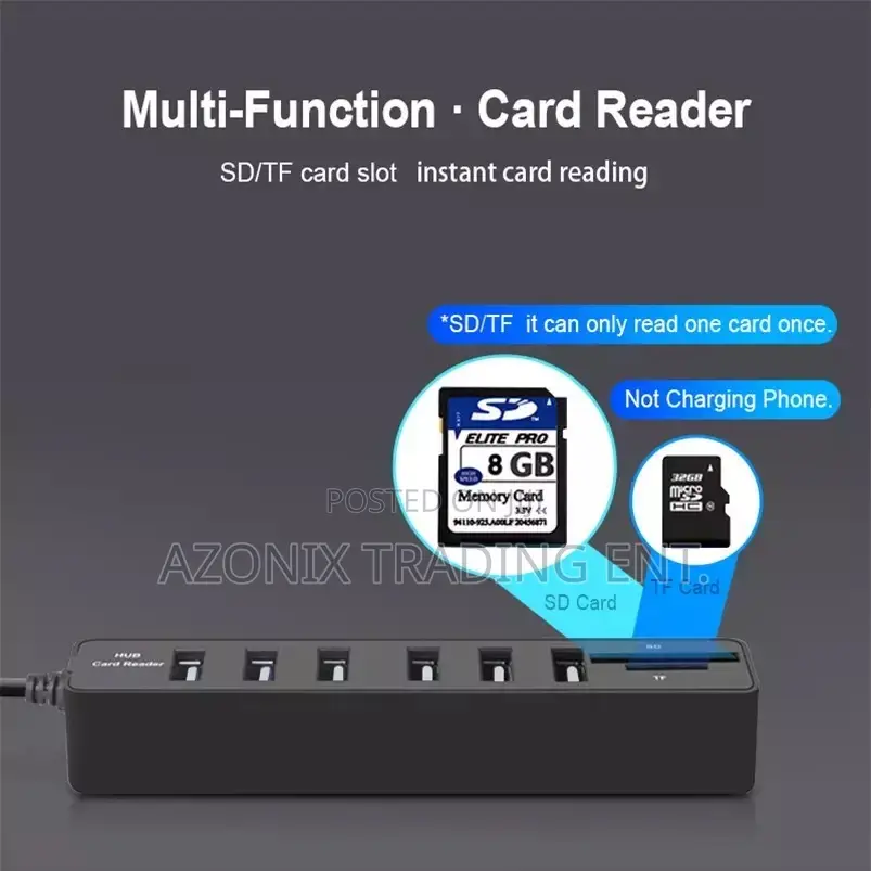 6 Ports Computer USB Splitter.