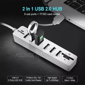 6 Ports Computer USB Splitter.