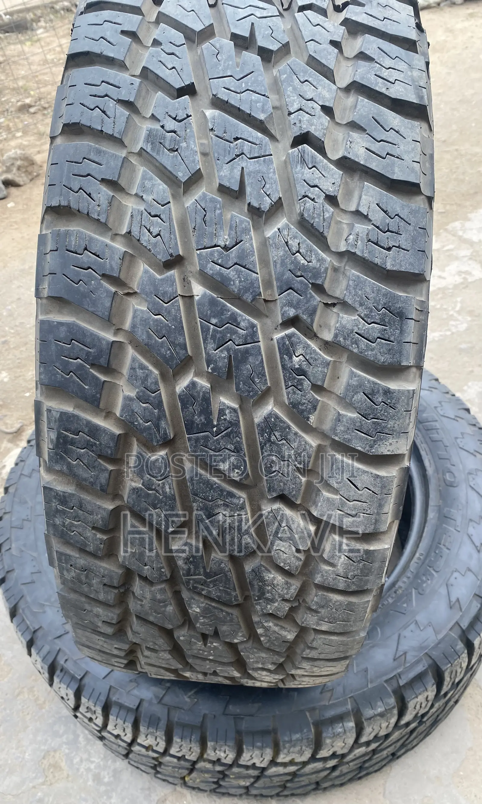Original Home Used Tyres  Rough Tyres Rim 22