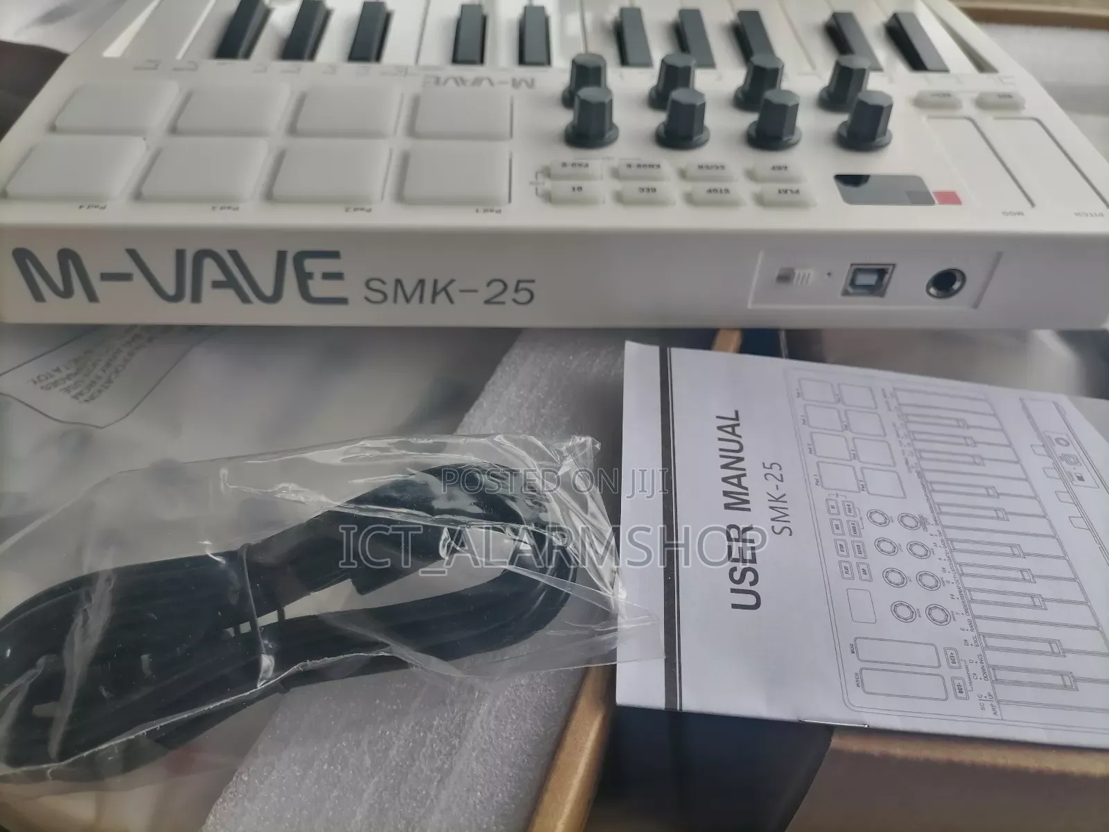 Smk25 MIDI Keyboard Music Bluetooth