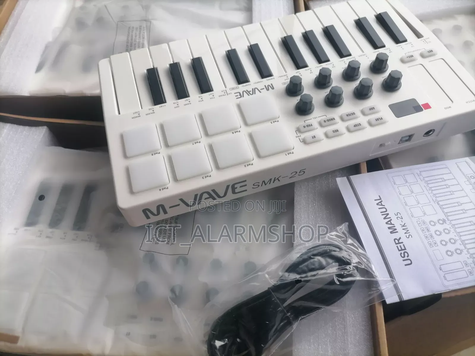 Smk25 MIDI Keyboard Music Bluetooth