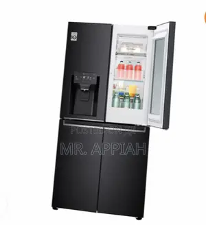 Shop Original LG GC-X22FTQLL Side by Side Fridge(508L)Black