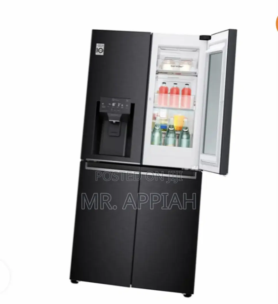 Shop Original LG GC-X22FTQLL Side by Side Fridge(508L)Black