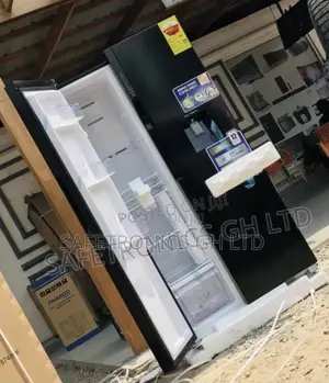 Reliable Nasco Nasb2-64s.Side by Side Black Fridge 