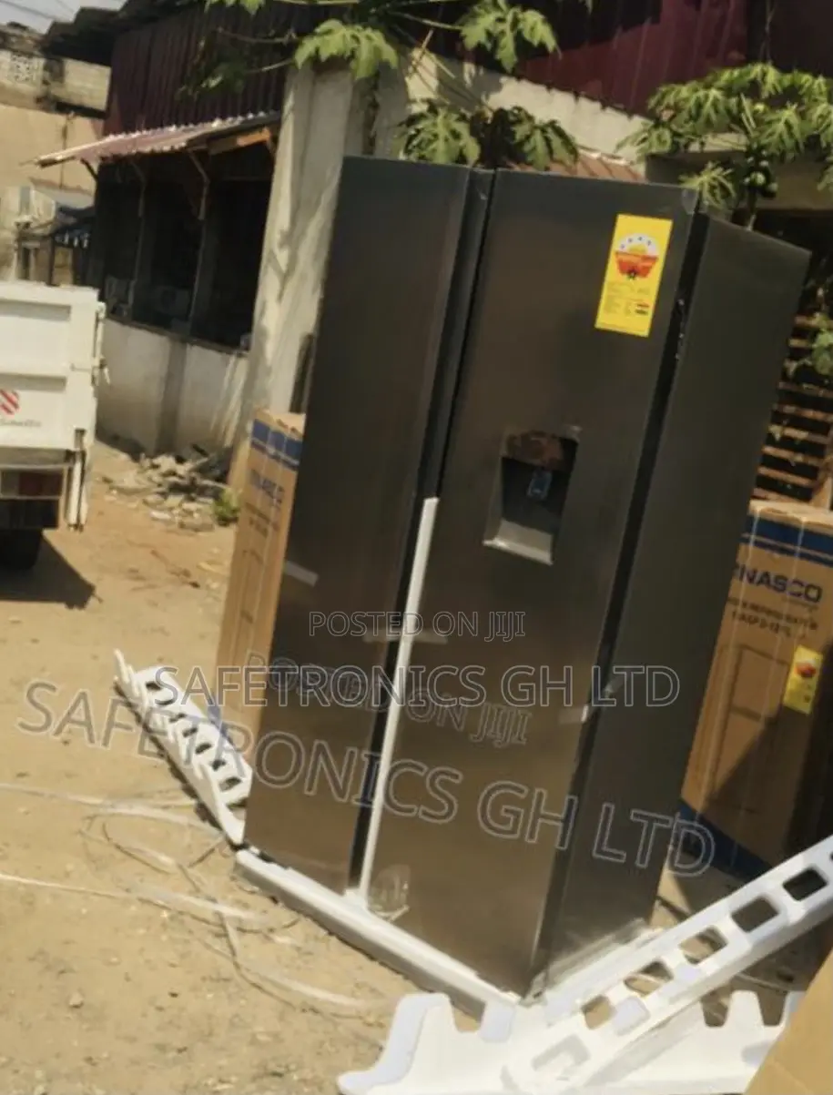 High Quality Gray TCL-P520SBN Side by Side 2 Doors 