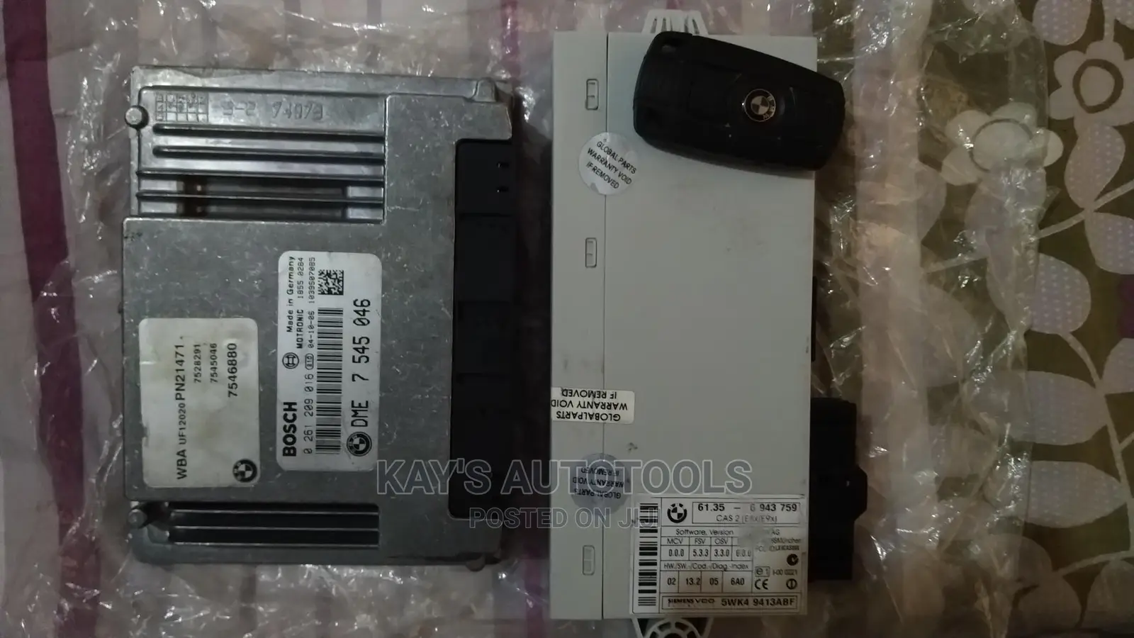 BMW 1 Series 3 Series E87 E90 DME CAS2 +Key
