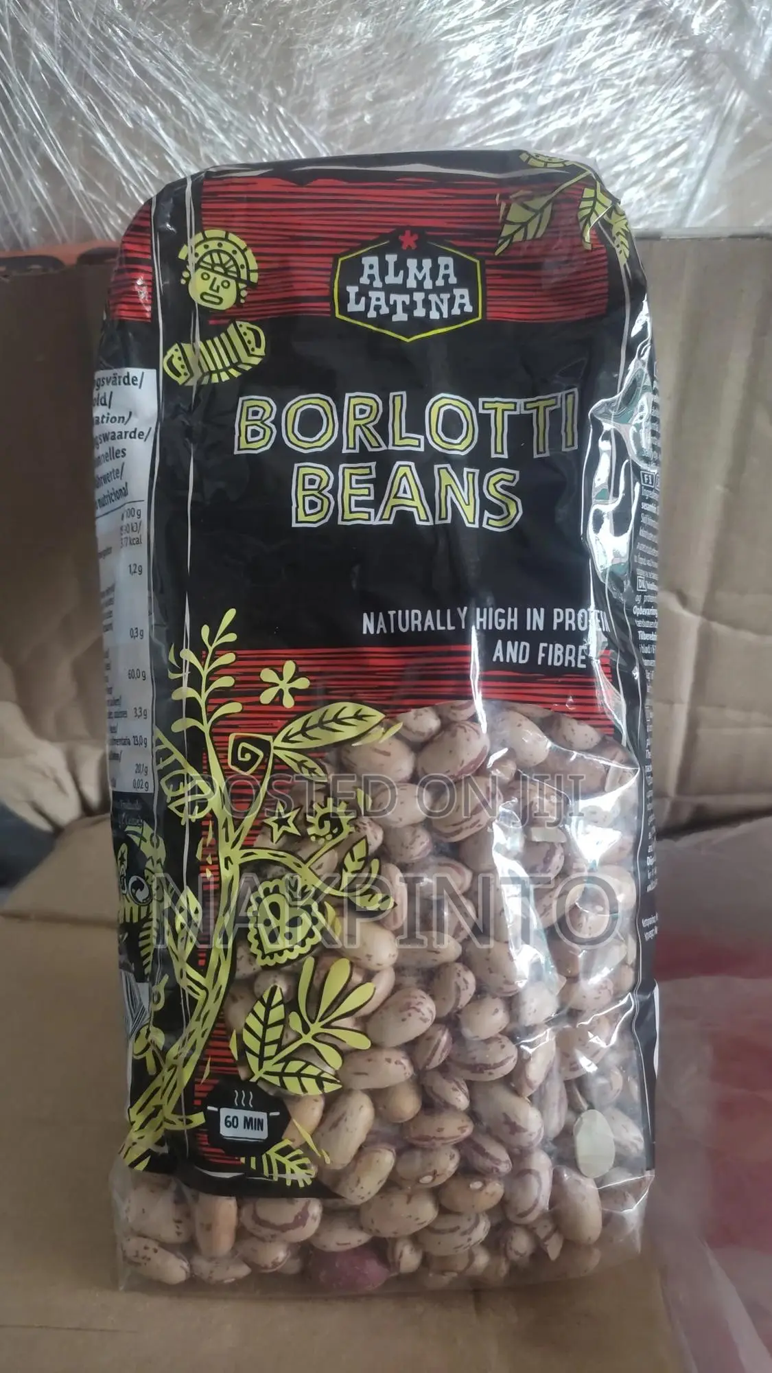 Borlotti Beans. Cranberry Beans