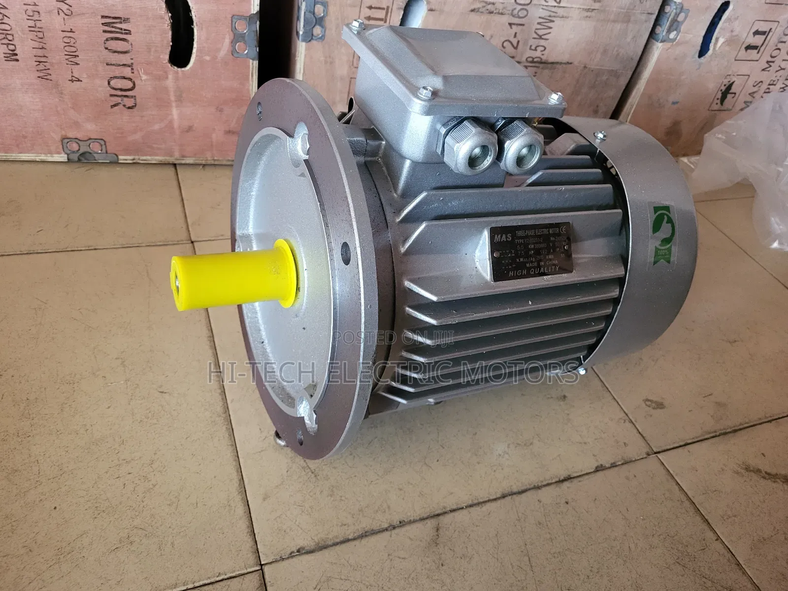 7.5hp (5.5kw) B5 Flange Electric Motor – 3 Phase – 380v – 2900rpm