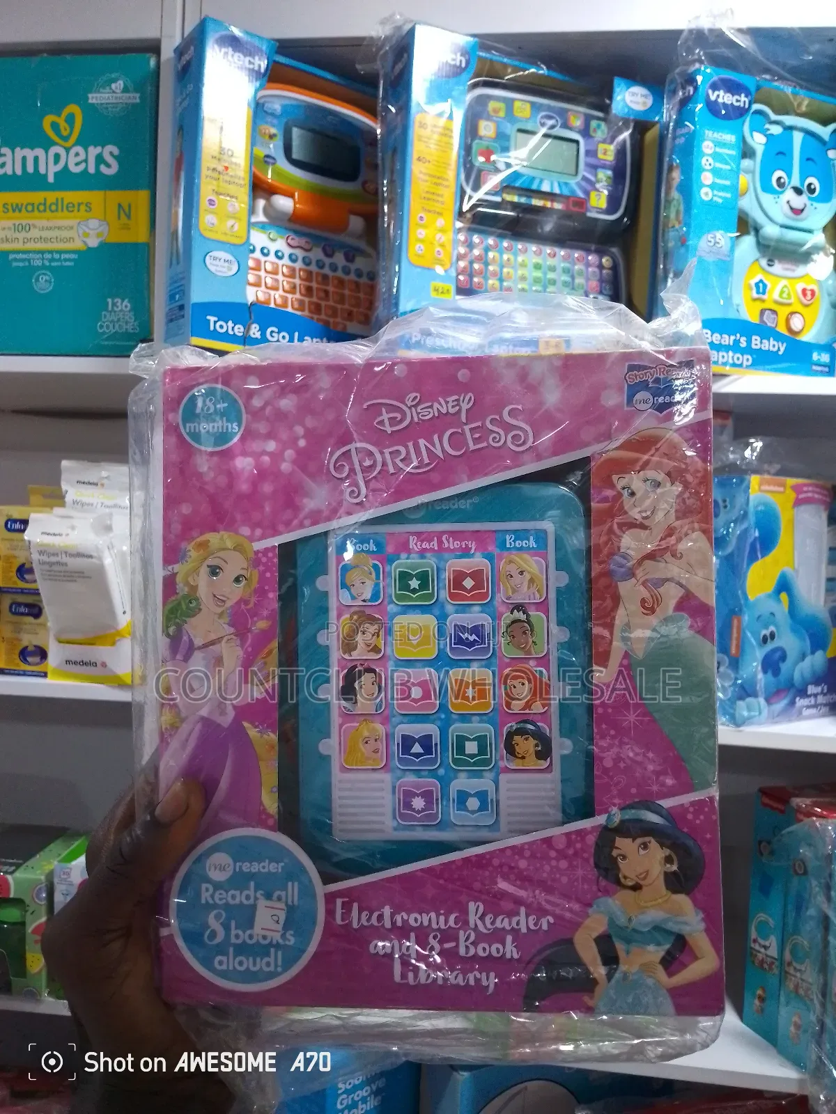 Disney Electronic Reader and 8-Book Library
