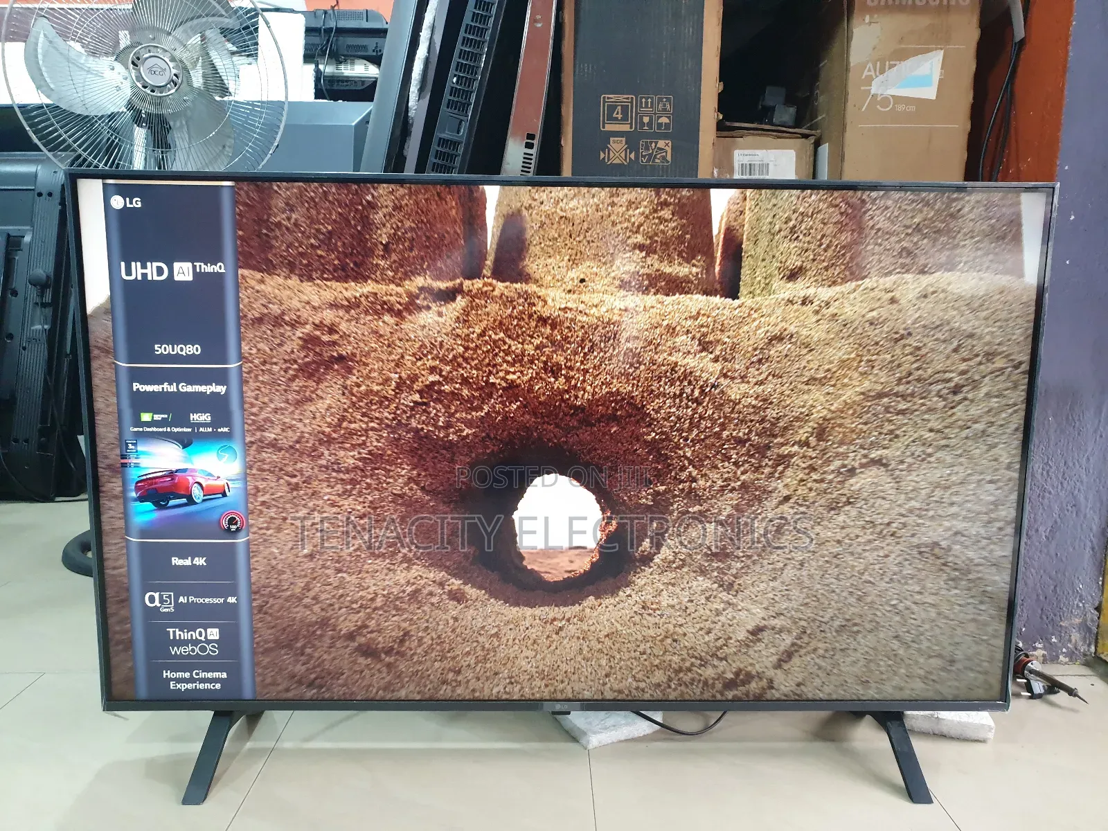 Lg Uhd 50inches HDR HDR Smart Satellite Tv