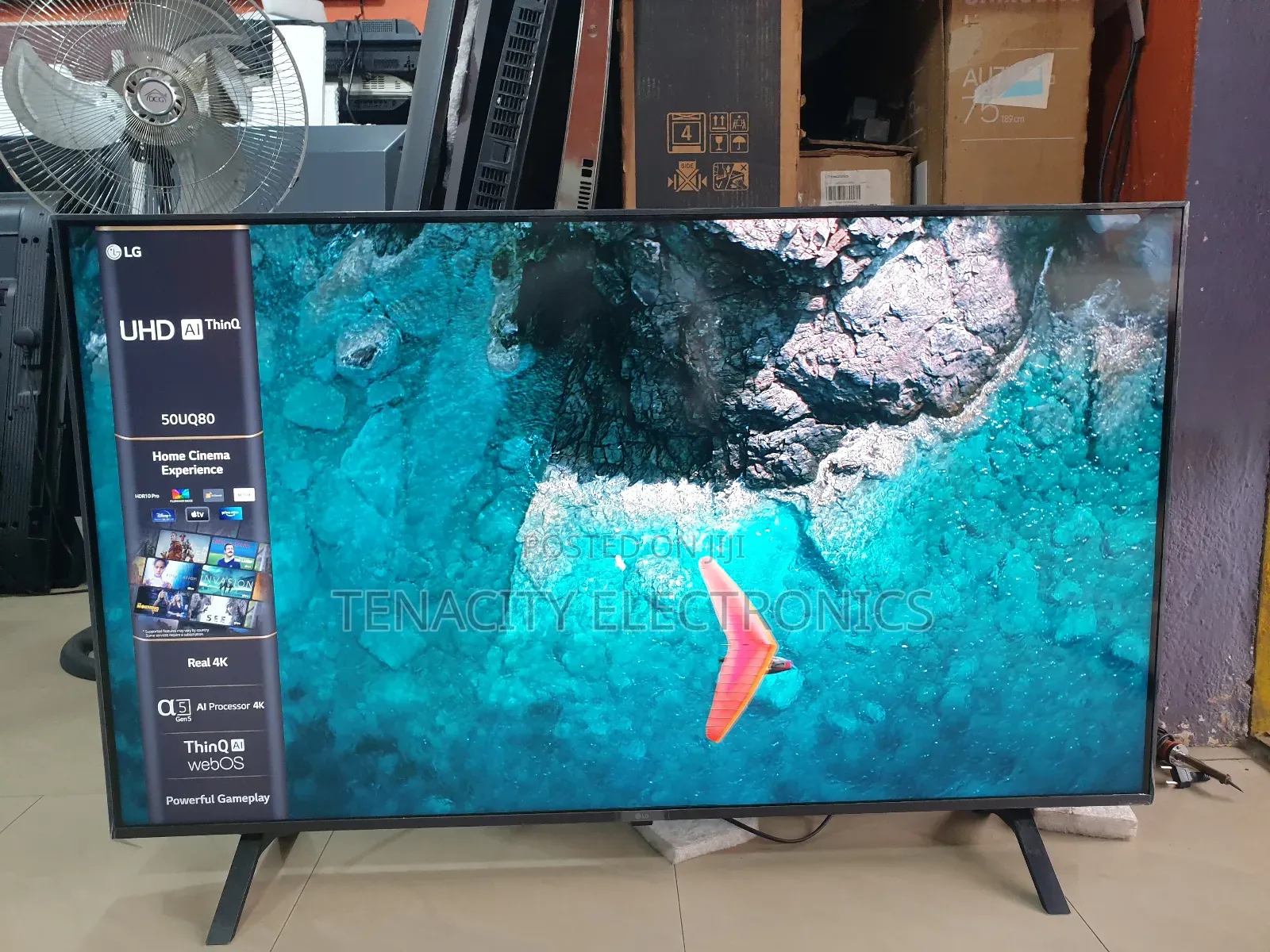 Lg Uhd 50inches HDR HDR Smart Satellite Tv