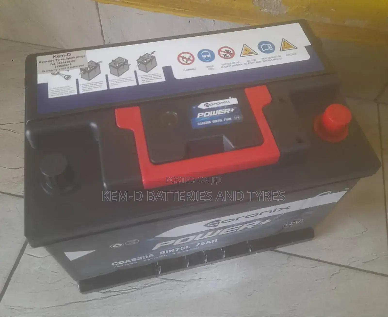 15 Plates Car Battery - Pofirst Batteries