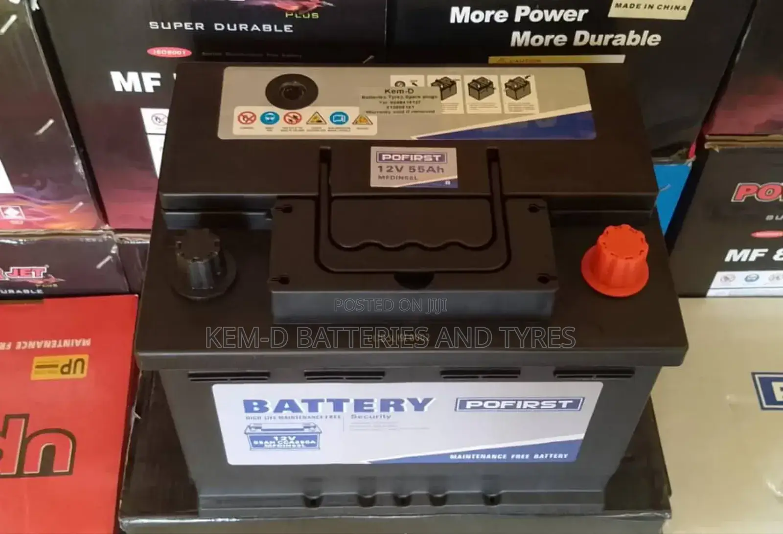 13 Plates Battery 55ah - 12V