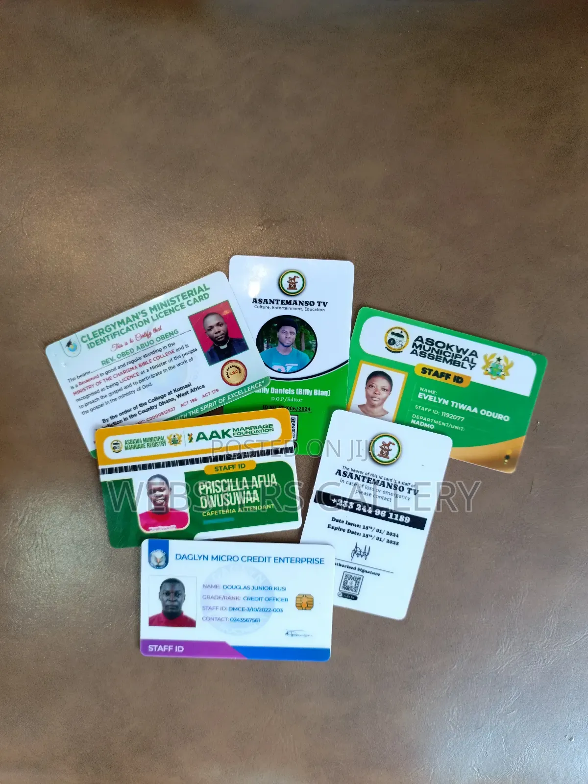 PVC Id Cards for Schools and Businesses