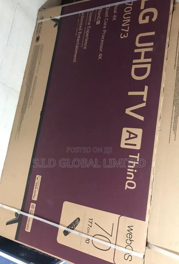 Exclusive 70" Un73 LG Uhd TV With Thinq Ai